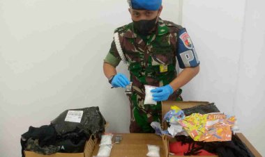 Penyelundupan Sabu-sabu di Bandara SSK II Pekanbaru Berhasil Diungkap Lanud Roesmin Nurjadin