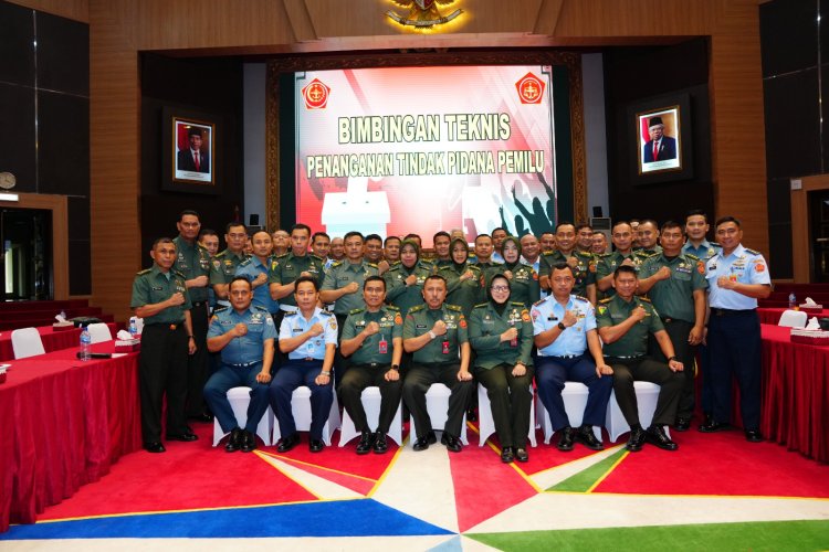 Waspadai Pelanggaran Pemilu, TNI Gelar Pelatihan Penyidik TNI