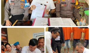 Sat Res Narkoba Polres Rohil Musnahkan BB Narkotika jenis Sabu 83,28 Gram dari 6 Tersangka Tahun 2023