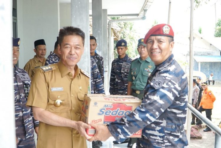 Bupati Rokan Hilir Saksikan Penyerahan Pengelolaan Pulau Jemur dari Lanal Tanjung Balai ke Lanal Dumai