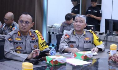 Wakapolda Kalbar Pimpin Kegiatan Anev Operasi Mantap Brata Kapuas 2024 polda Kalbar