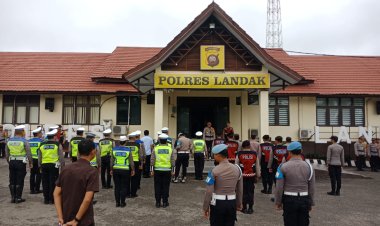 Apel Pagi di Halaman Mapolres, Inilah Arahannya Wakapolres Kepada Jajaran