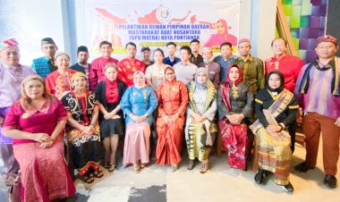 Serius Dalam Meyatukan Budaya Adat Nusantara DPW Matra Kalbar Lantik Pengurus DPD Matra Kota Pontianak 