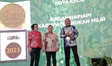 Pemkab Rohil Berencana Mengadakan Kirab Piala Adipura Keliling Kota Bagansiapiapi Setelah Meraih Penghargaan