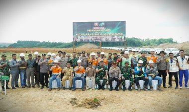 Kodim 0906/Kutai Kartanegara Peduli Lingkungan: Lakukan Penanaman Pohon