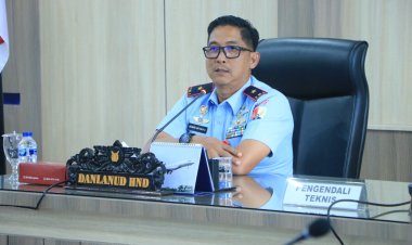 Entry Briefing Tim Audit Kinerja Itkoopsudnas di Lanud Sultan Hasanuddin