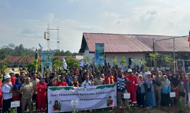 SKK Migas dan EMP Energi Riau Gelar "Hulu Migas Go Green" di SMK Teknologi YPL Lirik