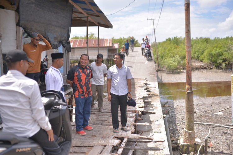 Masyarakat Keluhkan Hancurnya Pembangunan Jalan Sungai Niat, Panipahan Darat