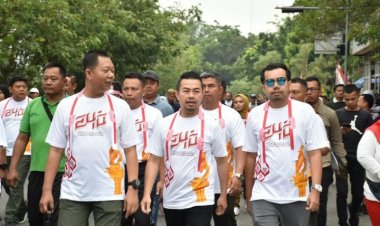 Wakil Ketua DPRD Pekanbaru Ginda Burnama Hadiri Peluncuran Logo dan Tema Hari Jadi Pekanbaru ke-240