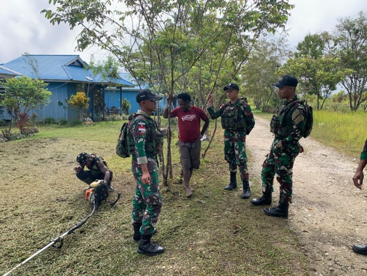 TNI Pererat Hubungan dengan Warga Papua