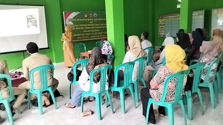 TMMD Kodim Boyolali Edukasi Peternak soal PMK
