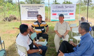 Kurban 80 Domba dari Singapura untuk Fajar Hidayah