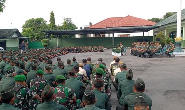 Dandim Boyolali Ingatkan Anggota Waspadai Judi dan Pinjol