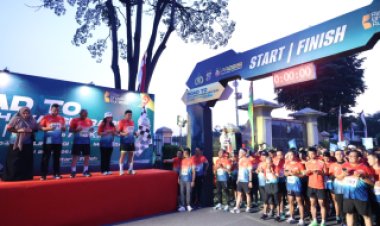 Road to Bhayangkara Run 2025, 790 Pelari Ramaikan Pekanbaru