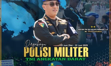 BREAKING - Dirgahayu Polisi Militer TNI Angkatan Darat ke-79 22 Juni 1946 – 22 Juni 2025