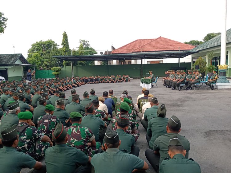 Dandim Boyolali Ingatkan Anggota Waspadai Judi dan Pinjol