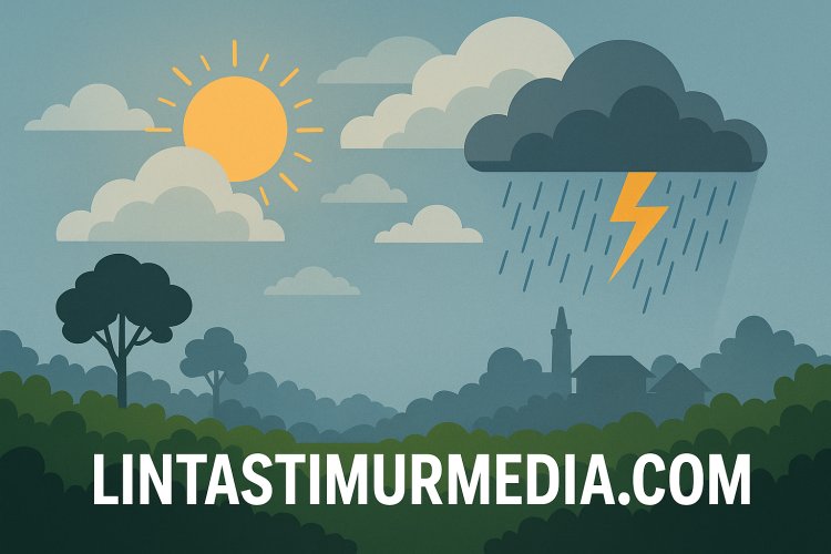 BMKG: Riau Berawan, Waspada Hujan Petir 17 Juni 2025