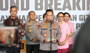 Kapolri Resmikan Hanggar Presisi dan Sentra Gizi di Riau