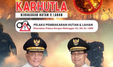 Wabup Rohil Peringatkan Warga Soal Bahaya dan Sanksi Pembakaran Lahan