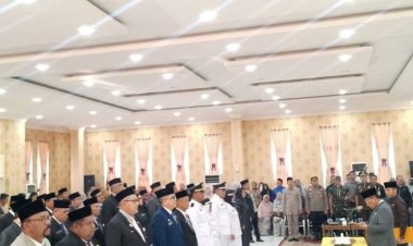 Bupati Rohil Lantik Pejabat Baru, Dorong Birokrasi Unggul