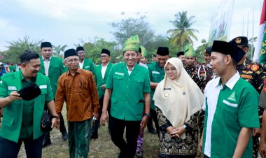 Bupati Siak Hadiri Apel 5.000 Kader GP Ansor Riau