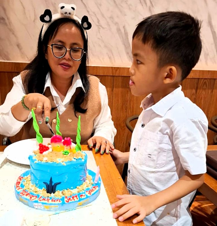 Ultah Anak Pimpinan Mediandonews Dibalut Kehangatan Keluarga