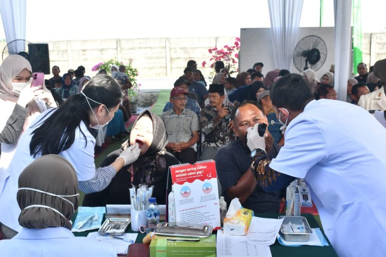 Panglima TNI Tinjau Panen Raya dan Bakti Kesehatan Kodam I/BB