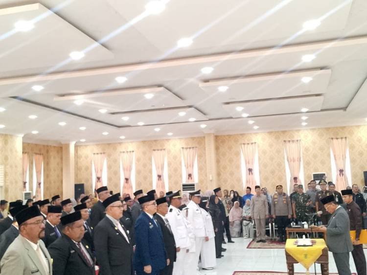 Bupati Rohil Lantik Pejabat Baru, Dorong Birokrasi Unggul