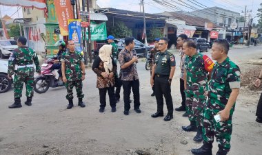 Tim Wasev Irdam IV Tinjau TMMD Ke-125 Kodim 0735/Surakarta