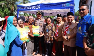 Polres Siak Gelar Gerakan Pangan Murah, Dukung Stabilitas Harga Jelang HUT RI ke-80