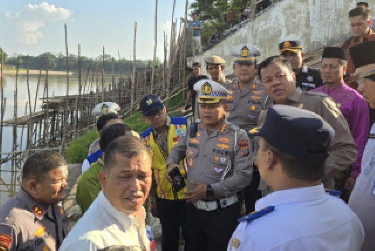 Dirlantas Polda Riau Tinjau Jalur Pekanbaru-Kuansing Jelang Pacu Jalur 2025