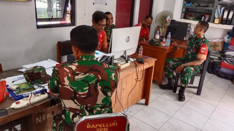 Babinsa dan PPL Sragen Bersinergi Tingkatkan Ketahanan Pangan