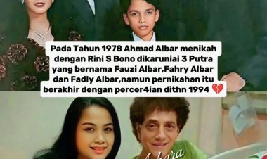 Potret Keluarga Ahmad Albar: Kehidupan Bersama Istri dan Anak-Anak