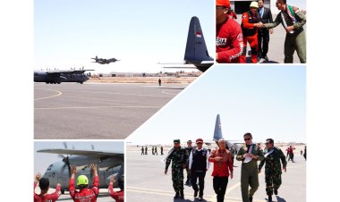 Satgas Garuda Merah Putih II TNI Bertolak ke Mesir Bawa Bantuan Kemanusiaan Gaza