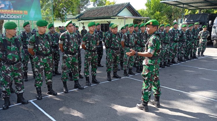 Apel Siaga dan Patroli Gabungan Kodim 0724/Boyolali Jaga Kondusivitas