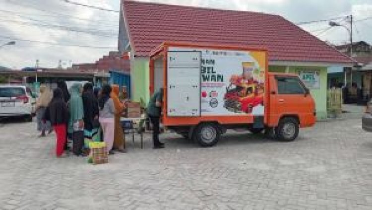 Mobil Pak AMAN Hadir di Pekanbaru, Solusi Pangan Murah dan Stabilkan Harga