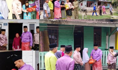 Jumat Bersedekah, Pemkab Siak Salurkan Sembako ke Warga Kurang Mampu