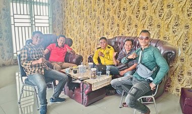 Diskominfotiks Rohil Perkuat Sinergi dengan Insan Pers