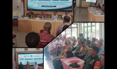 Danramil Serengan Tegaskan Pentingnya Siskamling dan Sinergi TNI-Polri