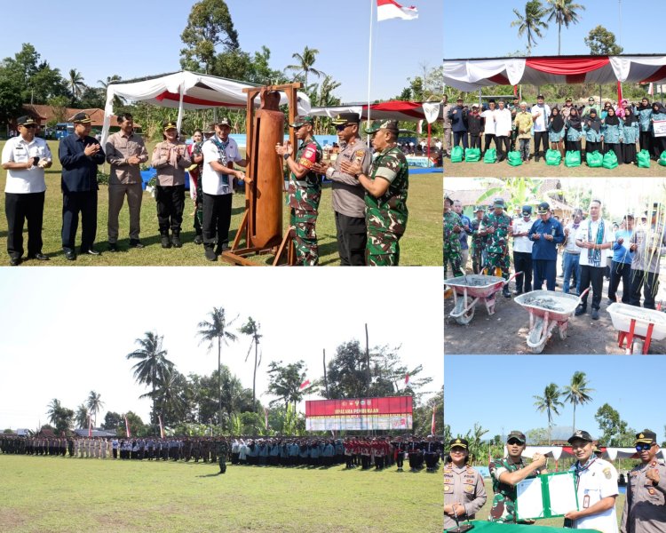 TMMD Sengkuyung Tahap IV Kodim 0724/Boyolali Resmi Dibuka di Desa Candi