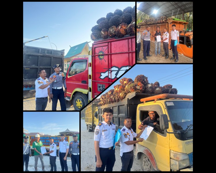 Dishub Siak Larang Truk Sawit Melintas Saat Jam Sekolah