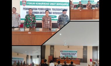 Danramil Wonosegoro Ajak Warga Rawat Kerukunan Lewat FKUB