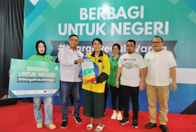 98 Resolution Network Salurkan Ribuan Sembako untuk Warga Jakarta dan Medan
