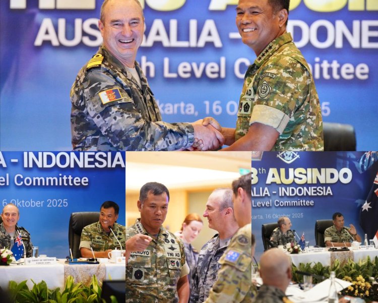 Wapang TNI dan Panglima Australia Pimpin AUSINDO HLC ke-13 di Jakarta