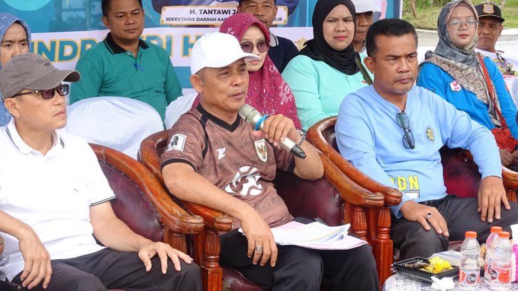 Pemkab Inhil Rayakan HKN ke-61 dengan Senam Sehat dan Cek Kesehatan Gratis