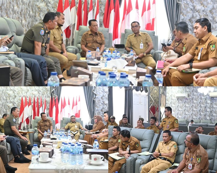 Penertiban PKL Rohil, Kota Bersih & Tertib