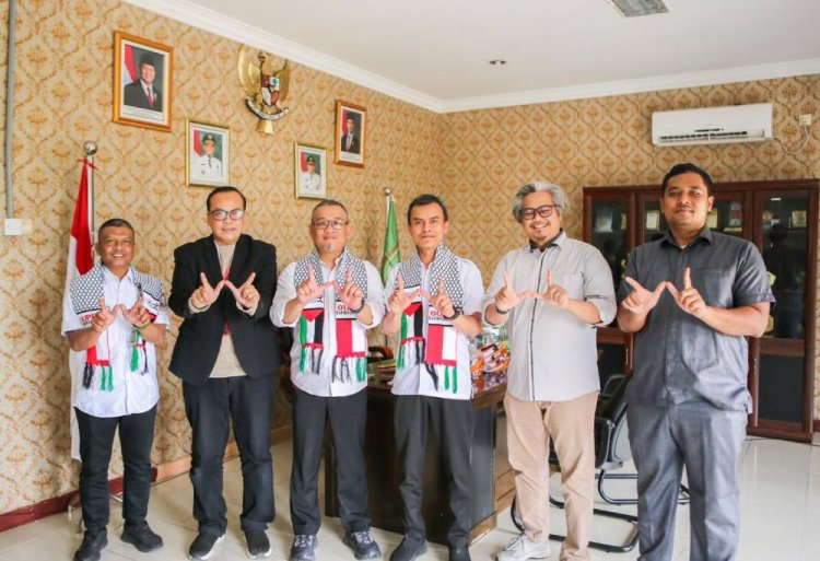 Sekdako Dumai Bahas Konser Amal dan Aksi Bela Palestina Bersama QUPRO dan Wali Band