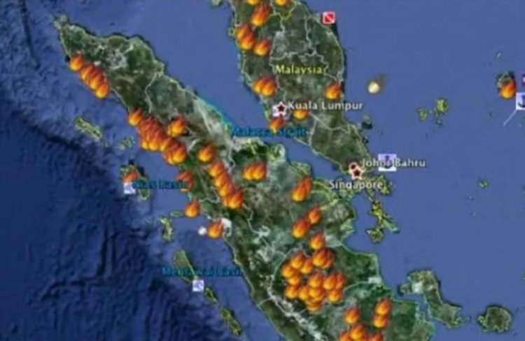 Prakiraan Cuaca Riau: Hujan Meluas, Titik Panas Capai 19
