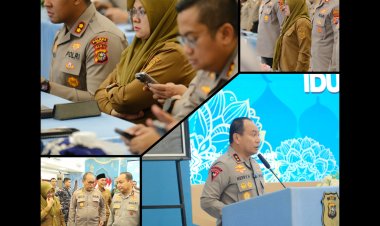 Bupati Siak Hadiri Rakor Operasi Lancang Kuning 2026 di Polda Riau Jelang Idulfitri