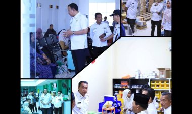 Hari Pertama Kerja, Wabup Meranti Sidak Layanan dan Pelabuhan